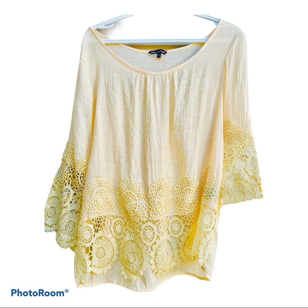 Unique Spectrum Boho Style Top